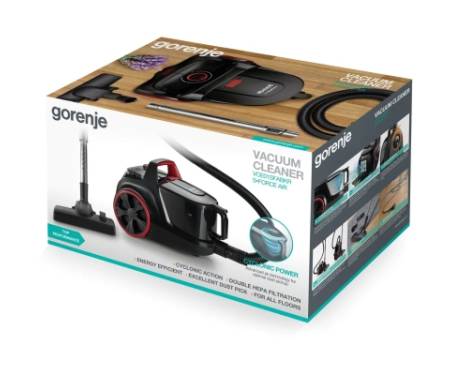 Пилосос Gorenje VCE01SFABKR