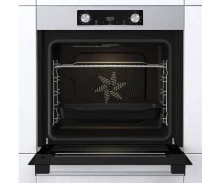 Комплект вбудованої техніки Gorenje BO6737E02X -нерж + ECT41SC- чорна (SET_BO6737E02X_ECT41SC)