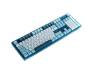 Клавіатура MONTECH MK105FR Full size FR USB UA Gray (MK105FR)