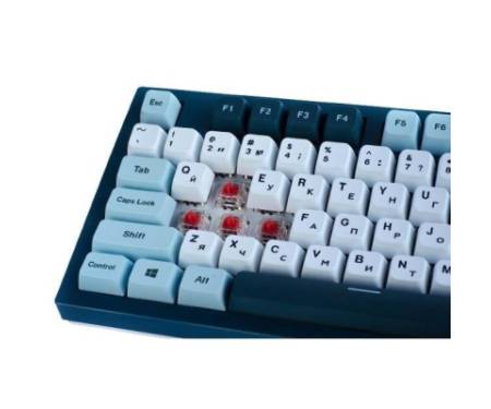 Клавіатура MONTECH MK105FR Full size FR USB UA Gray (MK105FR)
