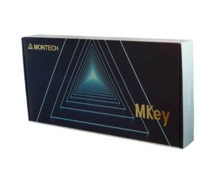 Клавіатура MONTECH MK105FR Full size FR USB UA Gray (MK105FR)
