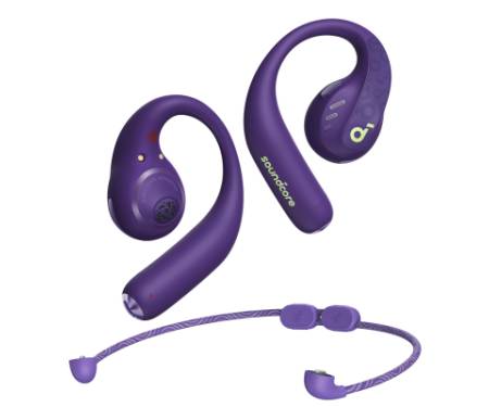 Навушники Anker SoundCore AeroFit Pro Purple (A3871GQ1)