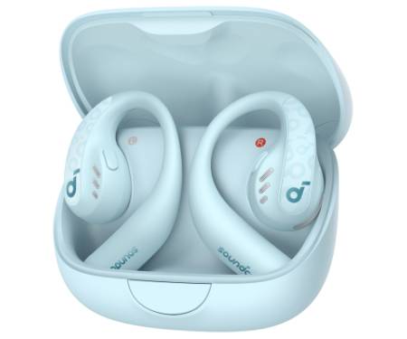 Навушники Anker SoundCore AeroFit Pro Blue (A3871G61)