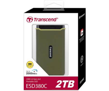 Накопичувач SSD USB 3.2 2TB Transcend (TS2TESD380C)