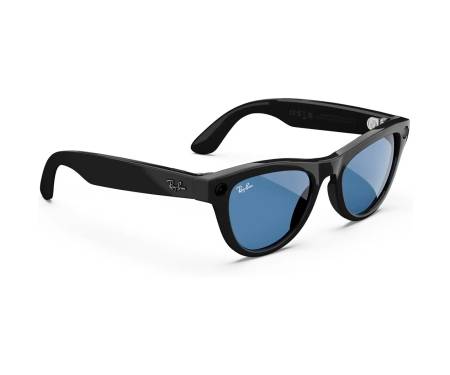 Смарт-очки Ray-Ban Meta Skyler Standard - Shiny Black/Transitions Cerulean Blue (RW4010 601/MF 52-20) 3