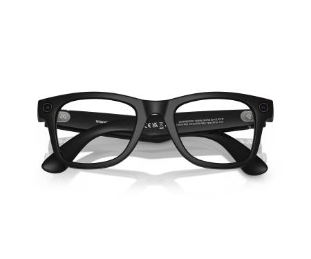 Смарт-очки Ray-Ban Meta Wayfarer Large Matte Black/Clear to Graphite Green Transitions (RW4008 601S1M 53-22) 3