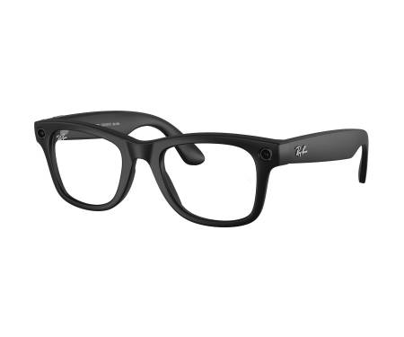 Смарт-очки Ray-Ban Meta Wayfarer Large Matte Black/Clear to Graphite Green Transitions (RW4008 601S1M 53-22) 1