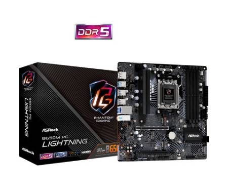 Материнська плата ASRock B650M PG LIGHTNING
