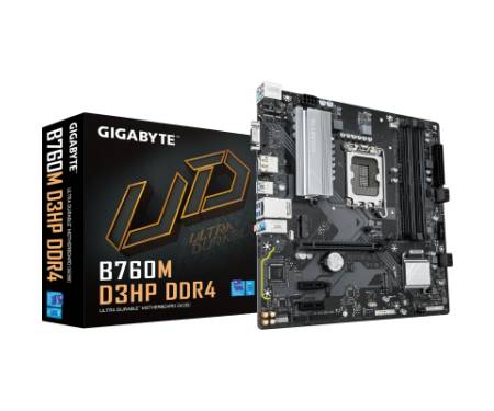 Материнська плата GIGABYTE B760M D3HP DDR4