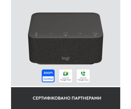 Порт-реплікатор Logitech Logi Dock - GRAPHITE - USB - EMEA - UC (L986-000024)