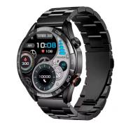 Смарт-часы Haylou Solar 5 LS20 Stainless steel strap Black