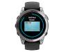 Смарт-часы Garmin Garmin Fenix E 47mm AMOLED Stainless Steel with Black Silicone Band (010-03025-02/00)