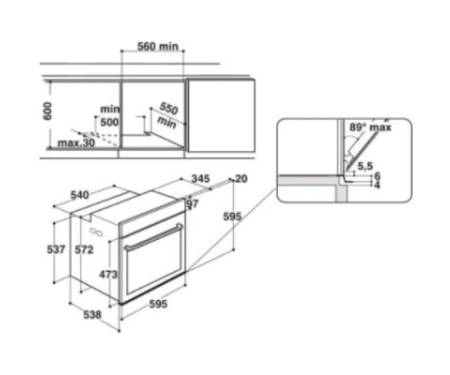 Духова шафа Whirlpool OAKZ9 7961 SP NB (OAKZ97961SPNB)