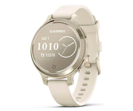Смарт-часы Garmin Lily 2 Active Lunar Gold with Bone Silicone Band (010-02891-00)
