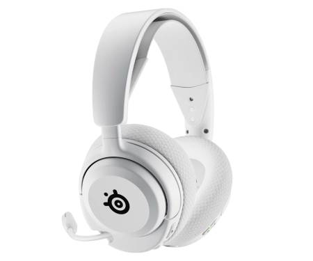 Наушники с микрофоном SteelSeries Arctis Nova 5X Wireless White (61677)