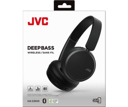 Навушники JVC HA-S36W Black (HA-S36W-B-U)
