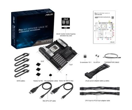 Материнская плата ASUS Pro WS WRX90E-SAGE SE (90MB1FW0-M0EAY0)