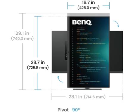 Монітор BenQ RD320U Metallic Grey