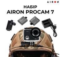 Екшн-камера AirOn ProCam 7 Tactical Kit Black (4822356754801)