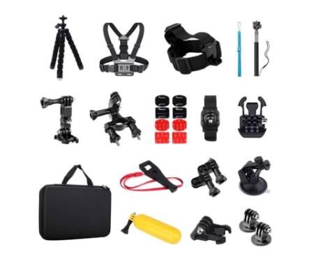 Екшн-камера AirOn ProCam 7 30in1 Blogger Kit Black (4822356754800)