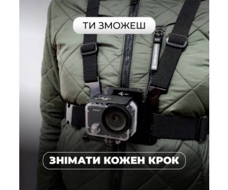 Екшн-камера AirOn ProCam 7 30in1 Blogger Kit Black (4822356754800)