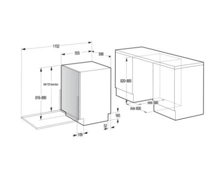 Посудомийна машина Gorenje GV643E61