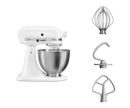 Кухонний комбайн KitchenAid 5K45SSEWH