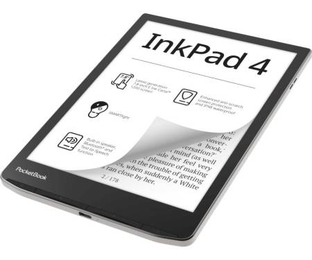 Электронная книга PocketBook 743G InkPad 4 Stundust Silver (PB743G-U-CIS, PB743G-U-WW) 3