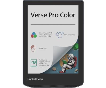 Электронная книга PocketBook 634K3 Verse Pro Color StormySea (PB634K3-1-CIS, PB634K3-1-WW) 1