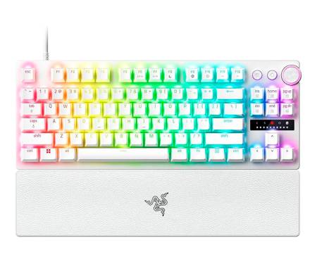 Клавиатура Razer Huntsman V3 Pro TKL White US (RZ03-04981700-R3M1)