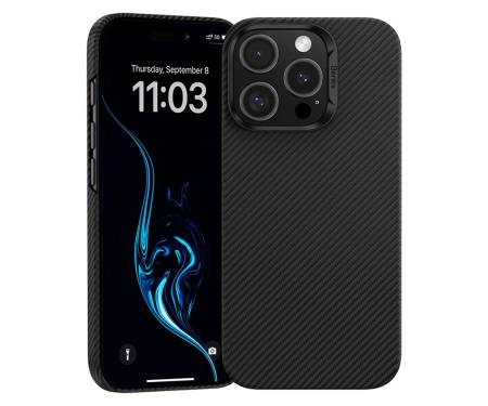 Чехол для Apple iPhone 16 Pro Max Benks Magnetic ArmorAir Kevlar Series Black