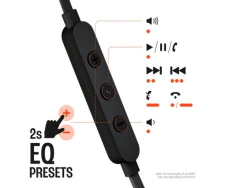 Навушники JBL Tune 305C USB-C Black (JBLT305CBLK)