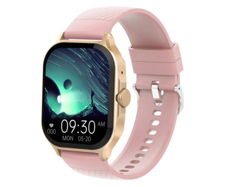 Смарт-часы Globex Smart Watch Urban Gold-Pink