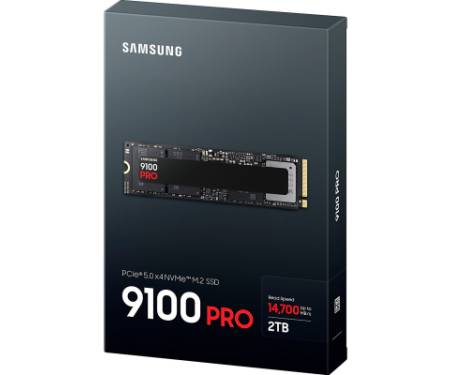 Накопичувач SSD M.2 2280 2TB 9100 PRO Samsung (MZ-VAP2T0BW)