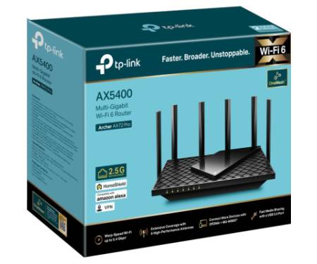 Маршрутизатор TP-Link ARCHER AX72 PRO (ARCHER-AX72-PRO)