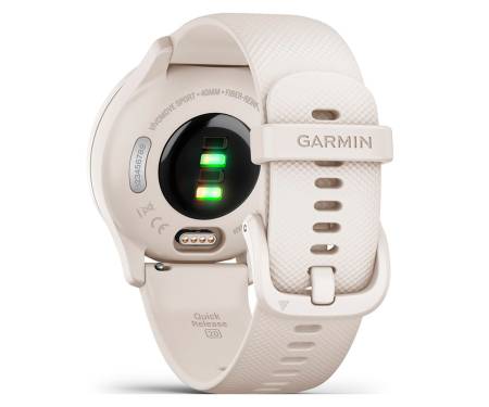 Смарт-годинник Garmin Vivomove Sport Ivory Case and S. Band w. P. Gold Accents (010-02566-01)