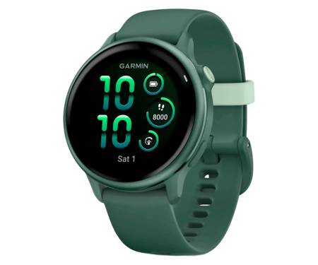 Смарт-часы Garmin Vivoactive 6 Metallic Jasper Green with Jasper Green Band (010-02985-02)