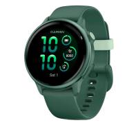 Смарт-часы Garmin Vivoactive 6 Metallic Jasper Green with Jasper Green Band (010-02985-02)