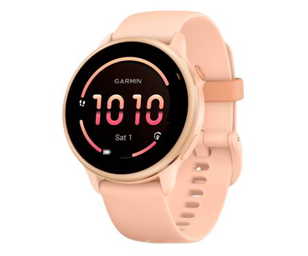 Смарт-часы Garmin Vivoactive 6 Metallic Pink Dawn with Pink Dawn Band (010-02985-03)