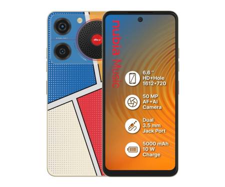 Смартфон ZTE nubia Music 4/128Gb POP Art