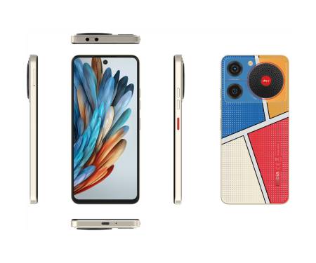 Смартфон ZTE nubia Music 4/128Gb POP Art
