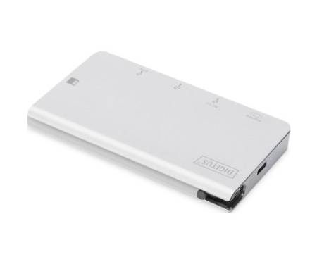 Порт-реплікатор Digitus Travel USB-C, 6 Port (DA-70867)
