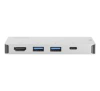Порт-реплікатор Digitus Travel USB-C, 6 Port (DA-70867)