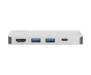 Порт-реплікатор Digitus Travel USB-C, 6 Port (DA-70867)