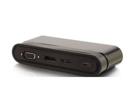 Порт-реплікатор C2G Docking Station USB-C на HDMI, DP, VGA, USB, Power Delivery (CG82392)