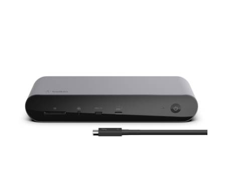 Порт-реплікатор Belkin USB-C Pro Thunderbolt 4 Dock Triple Display Dock 8K (INC006VFSGY)