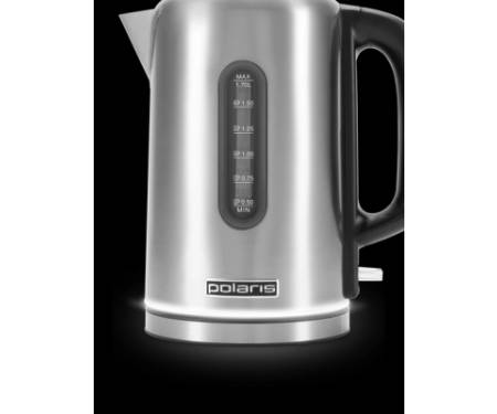 Електрочайник Polaris PWK 17101CA Water Way Pro Сталевий