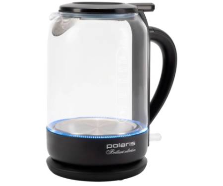 Електрочайник Polaris PWK 17103CGL Water Way Pro Чорний
