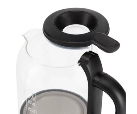 Електрочайник Polaris PWK 17103CGL Water Way Pro Чорний