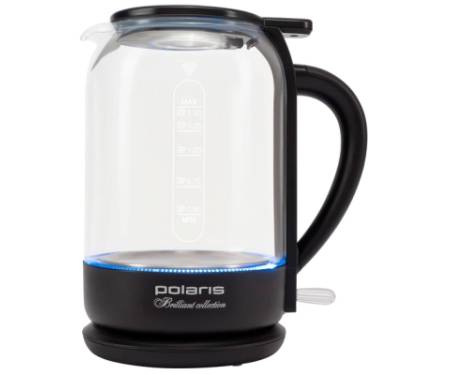 Електрочайник Polaris PWK 17103CGL Water Way Pro Чорний